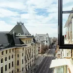 Apartment Center - 180 View - Terrace Bukarest