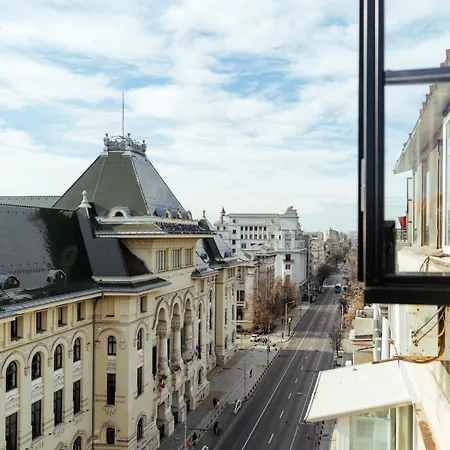 Appartamento Center - 180 View - Terrace Bucarest